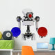 Slim Robot Choosing Wall Decal