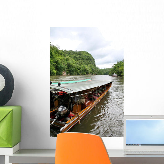 Thai Long-tail Boat and Wall Decal