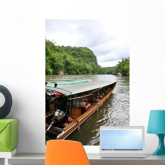 Thai Long-tail Boat and Wall Decal