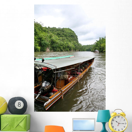 Thai Long-tail Boat and Wall Decal