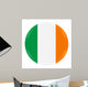 Irish Flag Badge Wall Decal