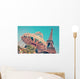 Vintage Merry-go-round and Eiffel Wall Decal