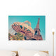 Vintage Merry-go-round and Eiffel Wall Decal