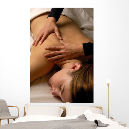 Spa Massage Wall Decal
