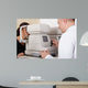 Male Ophthalmologist Conducting Eye Wall Decal