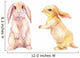 Sweet Watercolor Rabbits Wall Stickers
