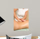 Female Back Massage Vertical Wall Mural