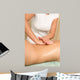 Female Back Massage Vertical Wall Mural