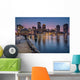 Boston Waterfront and Harbor Wall Decal