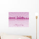 Mexico City V2 Skyline Wall Decal