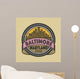 Grunge Rubber Stamp with Wall Decal