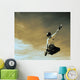A Skater's Jump Wall Mural