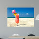 Beach Cocktail Wall Decal