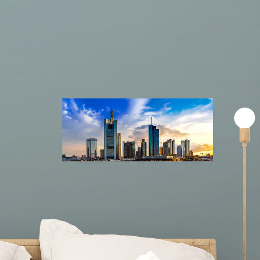 Aerial Frankfurt Wall Decal