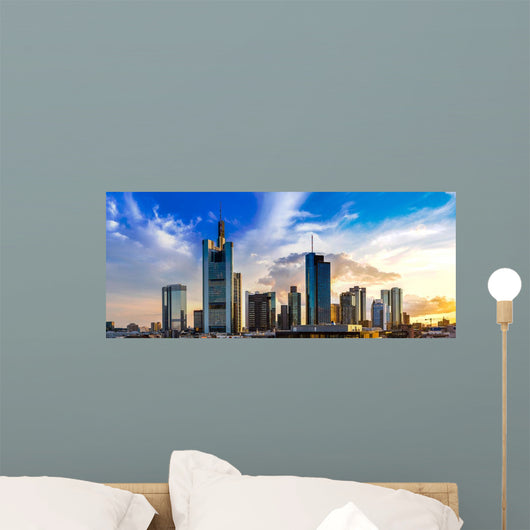 Aerial Frankfurt Wall Decal