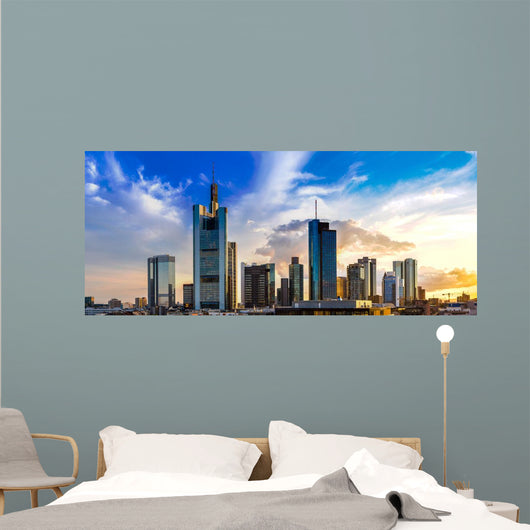 Aerial Frankfurt Wall Decal