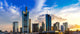 Aerial Frankfurt Wall Decal