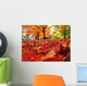 autumn leaves Wall Mural