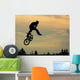 Jumping BMX Wall Decal