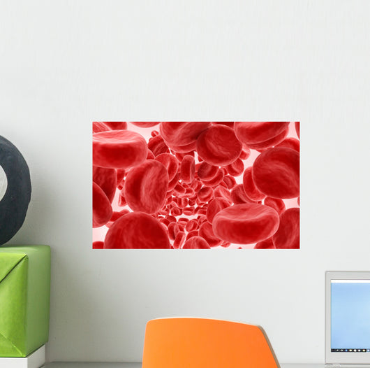 Blood Cells Wall Decal