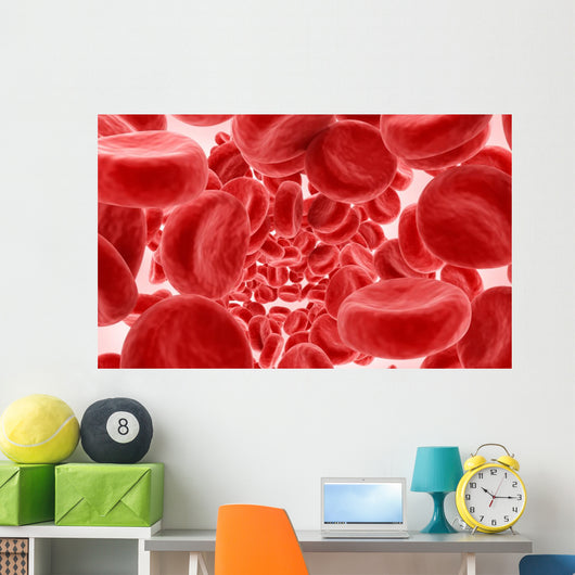 Blood Cells Wall Decal
