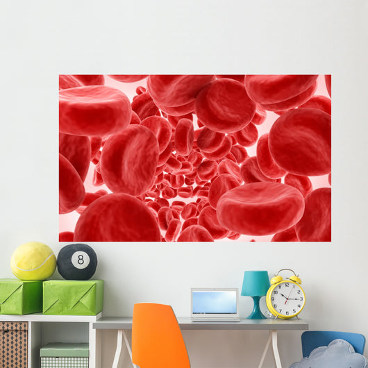 Blood Cells Wall Decal