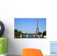 Metro to Eiffel Tower Wall Decal