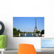 Metro to Eiffel Tower Wall Decal