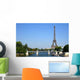 Metro to Eiffel Tower Wall Decal