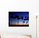 Palms Dusk Wall Decal