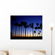 Palms Dusk Wall Decal