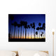 Palms Dusk Wall Decal