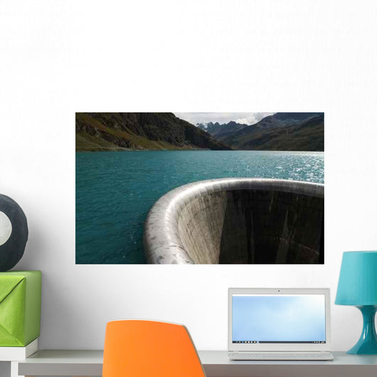 From Lake Stausee Moiry Wall Decal