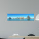 Panorama Detroit Michigan Skyline Wall Decal