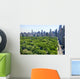 Manhattan Skyline and Central Wall Decal