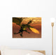 3D Render Fire-breathing Dragon Wall Decal