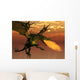 3D Render Fire-breathing Dragon Wall Decal