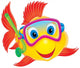 Fish Diver Wall Decal