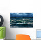 Breaking Waves Rising Storm Wall Decal