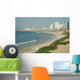Tel Aviv Coastline Wall Mural