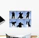 Ballroom Dancers Wall Decal