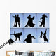 Ballroom Dancers Wall Decal