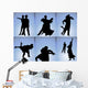 Ballroom Dancers Wall Decal