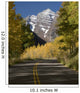 Maroon Bells Road Wall Decal