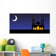 Card with Mosque Wall Decal