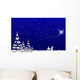 Christmas Winter Scene Wall Decal