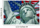 Statue Liberty Wall Decal Design 2