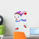 Illustration Funny Rabbit Ice Wall Decal