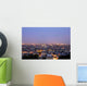 Dusk over Paris Wide Wall Decal