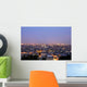 Dusk over Paris Wide Wall Decal